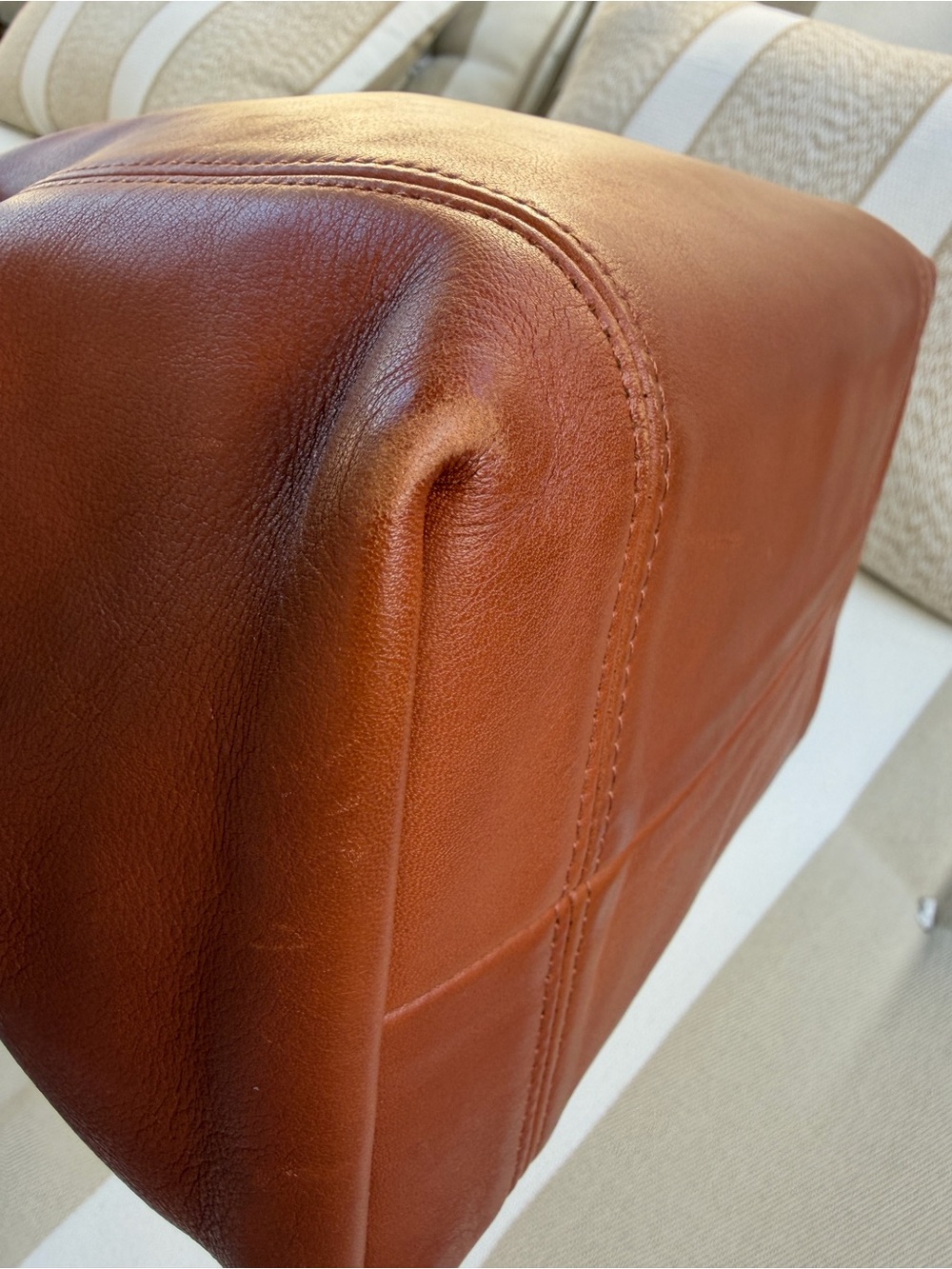 COACH Vintage Clutch Wristlet 9971 British Tan Glovetanned Leather with Hang tag - Picture 10 of 11